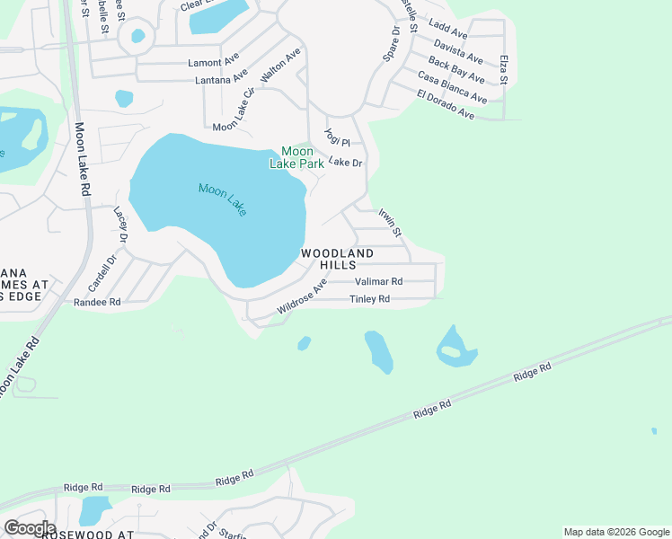 map of restaurants, bars, coffee shops, grocery stores, and more near 12640 Mountain Road in New Port Richey