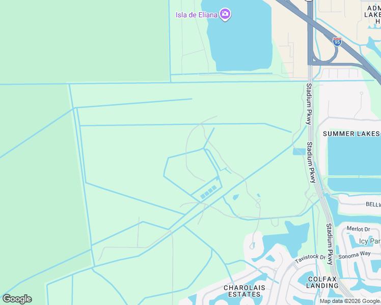 map of restaurants, bars, coffee shops, grocery stores, and more near Milost Drive in Rockledge