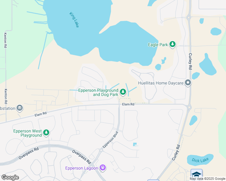 map of restaurants, bars, coffee shops, grocery stores, and more near 8638 Parsons Hill Boulevard in Wesley Chapel