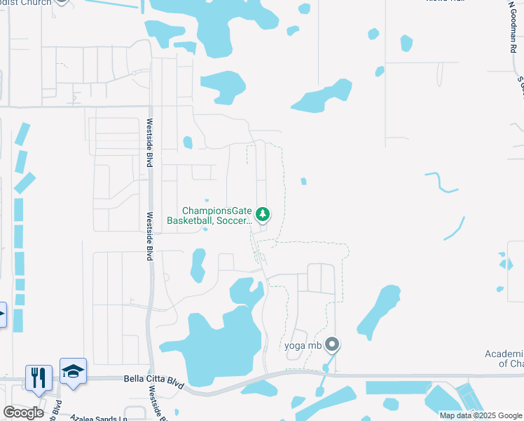 map of restaurants, bars, coffee shops, grocery stores, and more near 839 Ocean Course Avenue in Four Corners