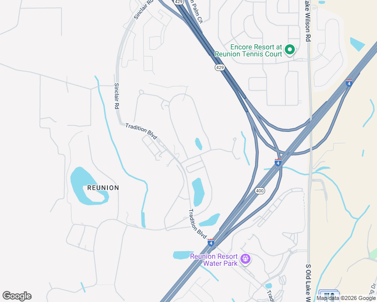 map of restaurants, bars, coffee shops, grocery stores, and more near 311 Muirfield Loop in Kissimmee