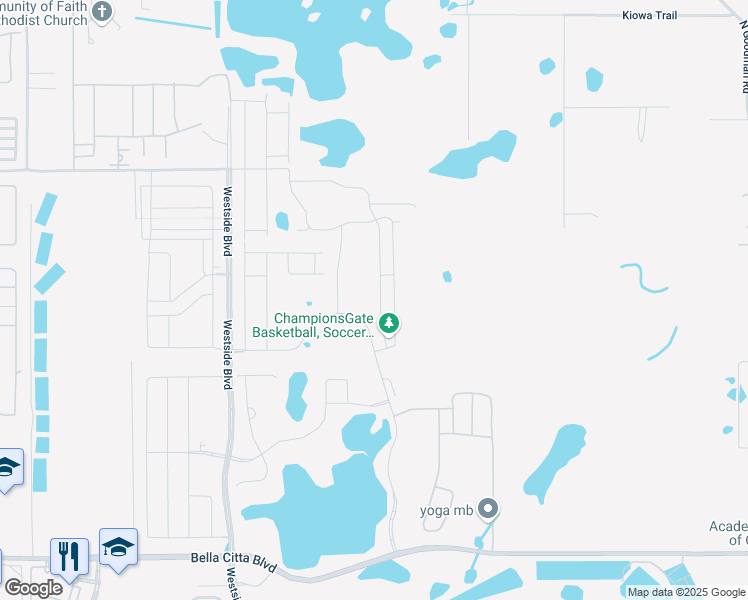 map of restaurants, bars, coffee shops, grocery stores, and more near 8864 Cabot Cliffs Drive in Four Corners