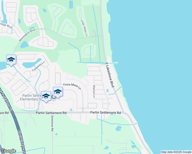 map of restaurants, bars, coffee shops, grocery stores, and more near 619 Star Magnolia Drive in Kissimmee