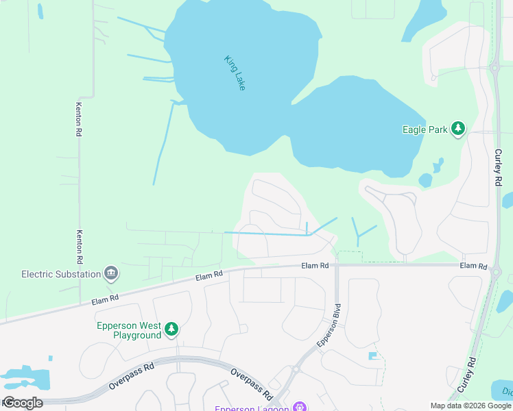 map of restaurants, bars, coffee shops, grocery stores, and more near 8918 Parsons Hill Boulevard in Wesley Chapel