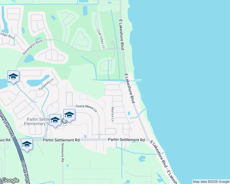 map of restaurants, bars, coffee shops, grocery stores, and more near 619 Star Magnolia Drive in Kissimmee