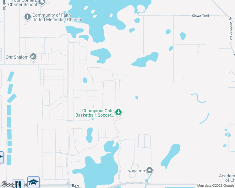 map of restaurants, bars, coffee shops, grocery stores, and more near 8890 Cabot Cliffs Drive in Four Corners