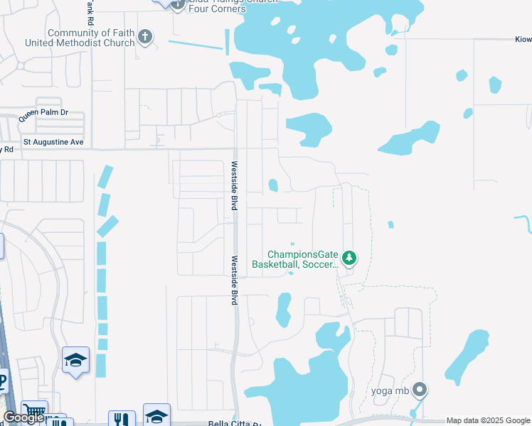 map of restaurants, bars, coffee shops, grocery stores, and more near 392 Ocean Course Avenue in Four Corners