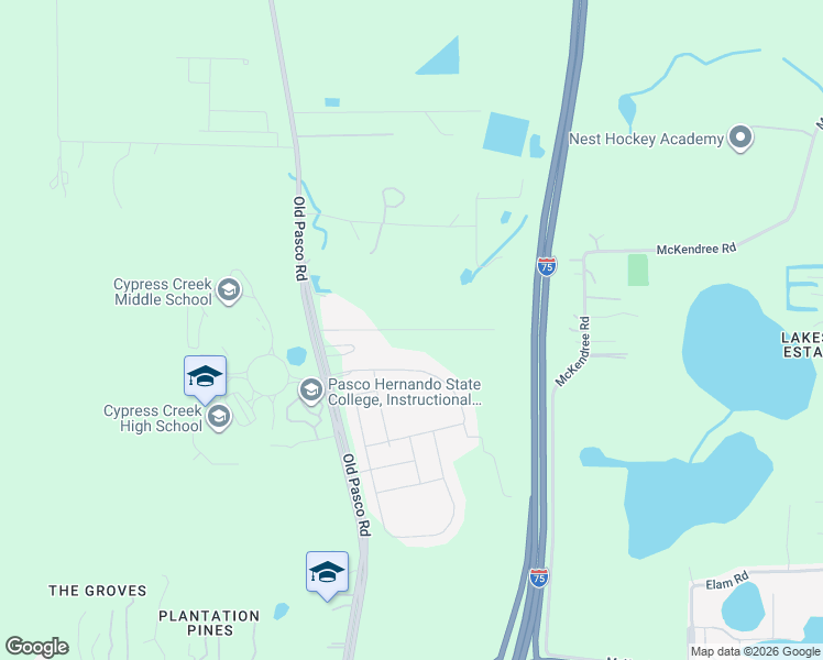 map of restaurants, bars, coffee shops, grocery stores, and more near 29244 Sanibel Drive in Zephyrhills