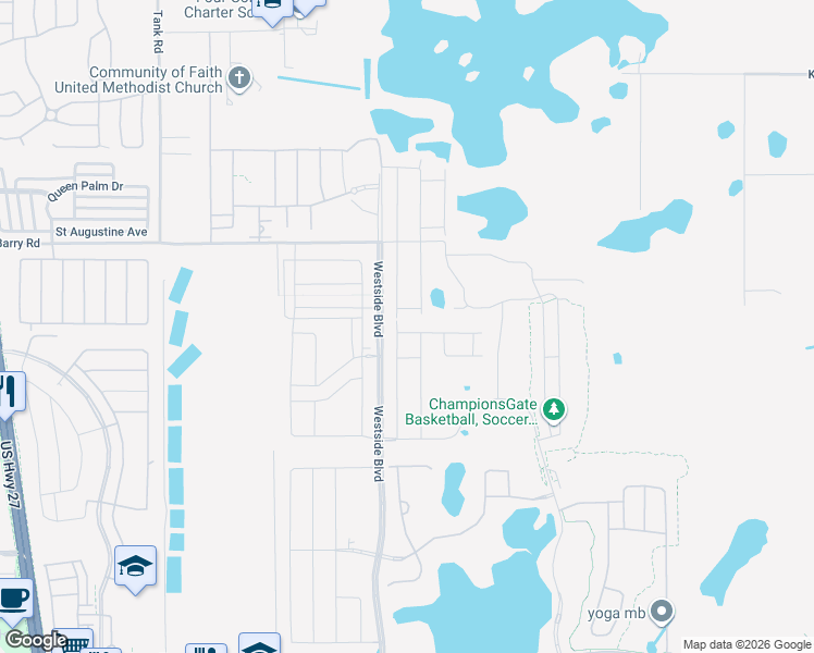 map of restaurants, bars, coffee shops, grocery stores, and more near 392 Ocean Course Avenue in Four Corners