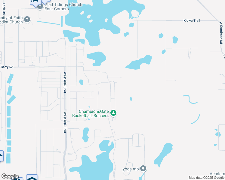 map of restaurants, bars, coffee shops, grocery stores, and more near 8890 Cabot Cliffs Drive in Four Corners