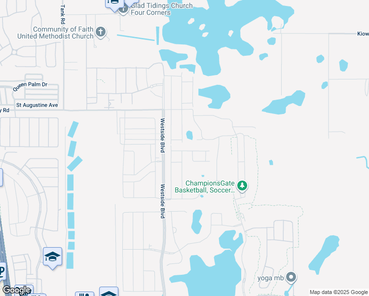 map of restaurants, bars, coffee shops, grocery stores, and more near 392 Ocean Course Avenue in Four Corners