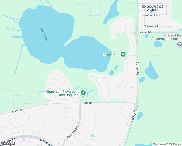 map of restaurants, bars, coffee shops, grocery stores, and more near 8964 Sanders Tree Loop in Wesley Chapel