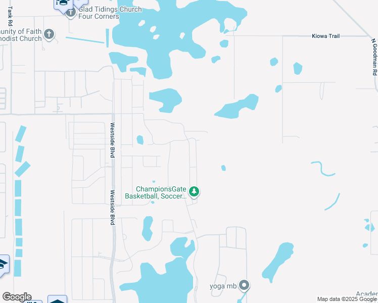 map of restaurants, bars, coffee shops, grocery stores, and more near 8890 Cabot Cliffs Drive in Four Corners