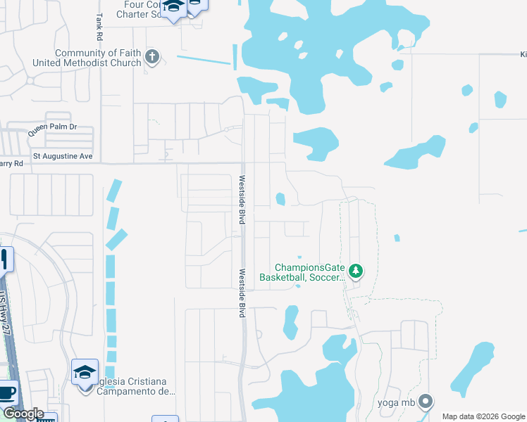 map of restaurants, bars, coffee shops, grocery stores, and more near 392 Ocean Course Avenue in Four Corners