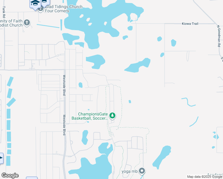 map of restaurants, bars, coffee shops, grocery stores, and more near 8890 Cabot Cliffs Drive in Four Corners