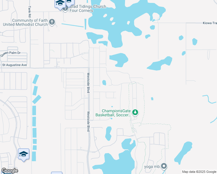 map of restaurants, bars, coffee shops, grocery stores, and more near 408 Ocean Course Avenue in Four Corners