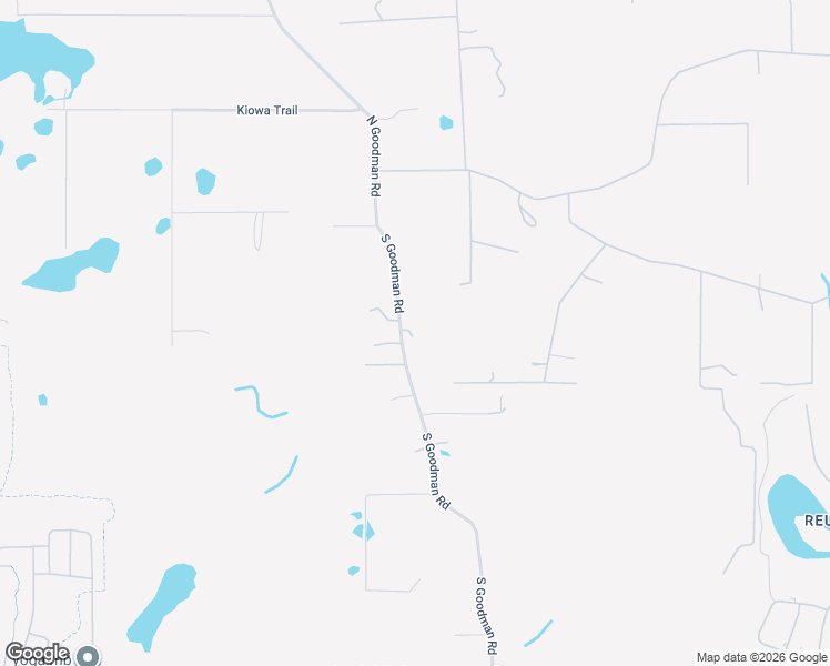 map of restaurants, bars, coffee shops, grocery stores, and more near 343 South Goodman Road in Kissimmee