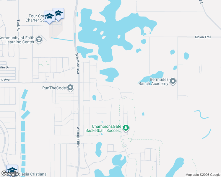 map of restaurants, bars, coffee shops, grocery stores, and more near 481 Ocean Course Avenue in Davenport