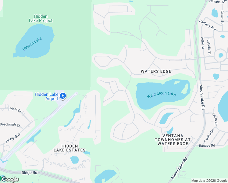 map of restaurants, bars, coffee shops, grocery stores, and more near 11137 Biddeford Place in New Port Richey