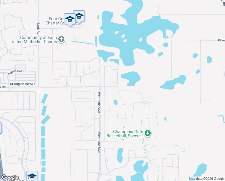 map of restaurants, bars, coffee shops, grocery stores, and more near 200 Ocean Course Avenue in Four Corners