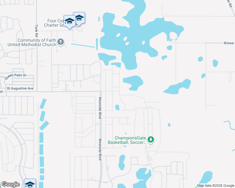 map of restaurants, bars, coffee shops, grocery stores, and more near 200 Ocean Course Avenue in Four Corners