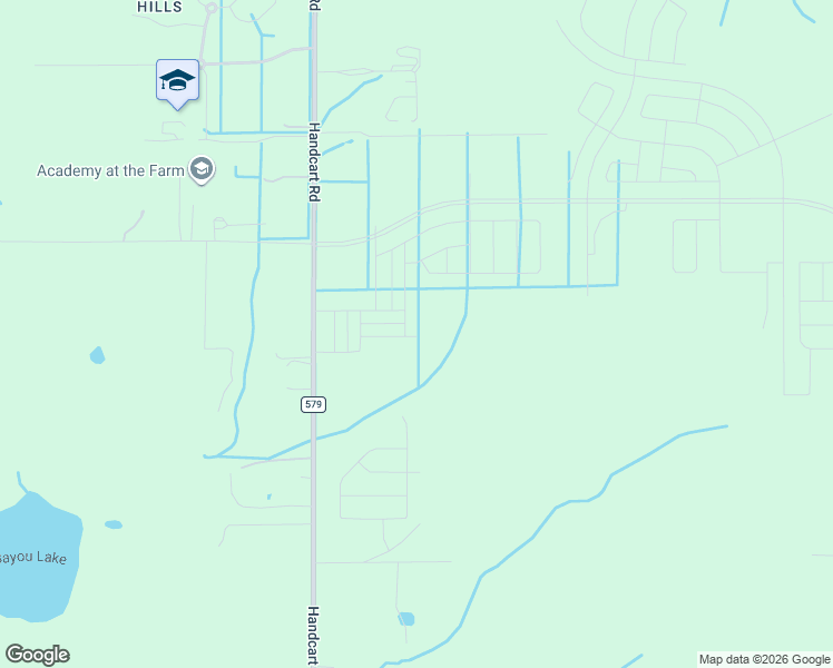 map of restaurants, bars, coffee shops, grocery stores, and more near 8999-9001 County Road 579 in Wesley Chapel