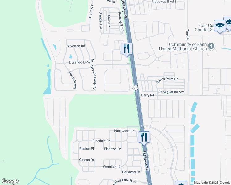 map of restaurants, bars, coffee shops, grocery stores, and more near 702 Casterton Circle in Davenport