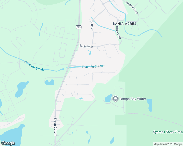 map of restaurants, bars, coffee shops, grocery stores, and more near 23340 Rolling Meadow Lane in Land O' Lakes