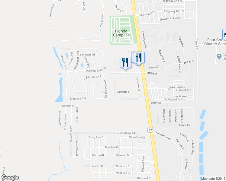 map of restaurants, bars, coffee shops, grocery stores, and more near 426 Casterton Circle in Davenport