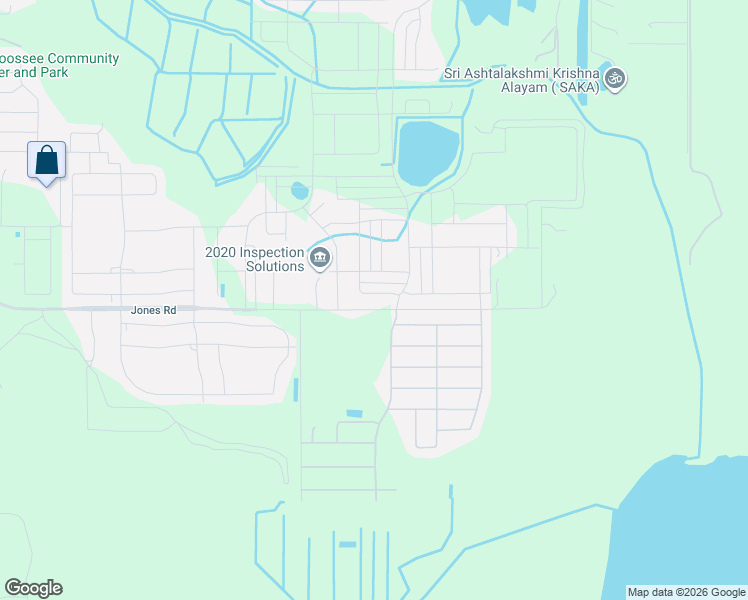 map of restaurants, bars, coffee shops, grocery stores, and more near 5745-5775 Jones Road in St. Cloud