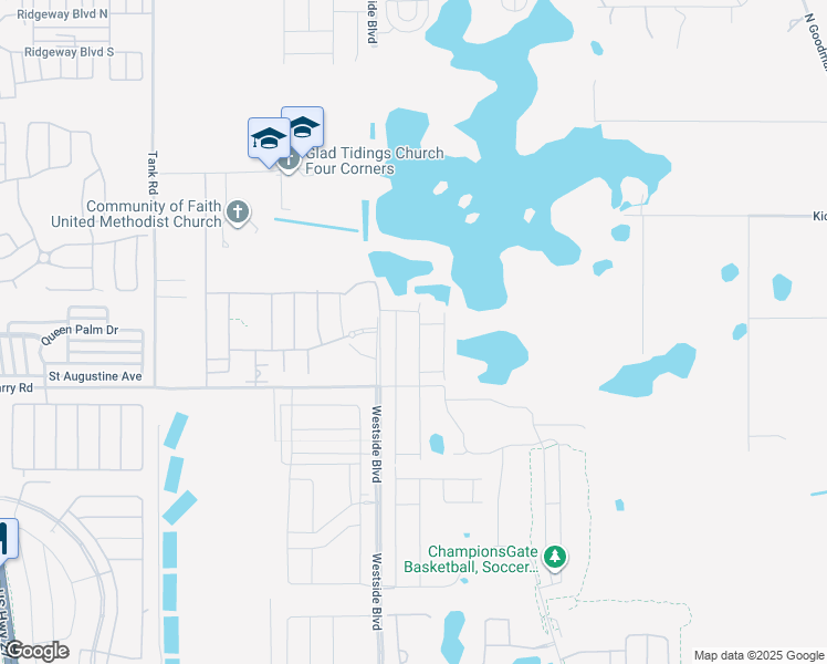 map of restaurants, bars, coffee shops, grocery stores, and more near 200 Ocean Course Avenue in Four Corners
