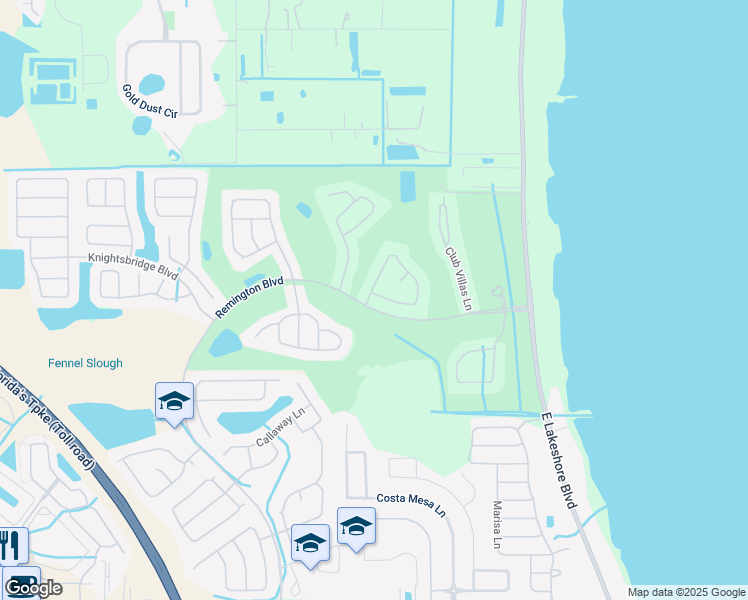 map of restaurants, bars, coffee shops, grocery stores, and more near 162 Burrell Circle in Kissimmee