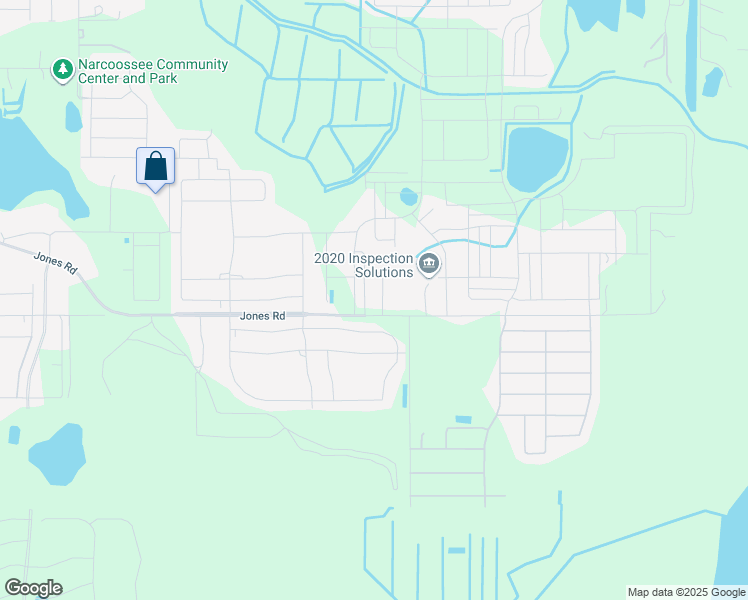 map of restaurants, bars, coffee shops, grocery stores, and more near 5659 Jones Road in St. Cloud