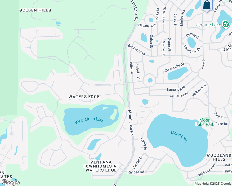 map of restaurants, bars, coffee shops, grocery stores, and more near 29351 Creedmoor Lane in New Port Richey