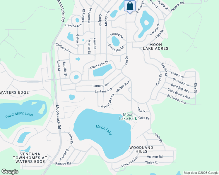 map of restaurants, bars, coffee shops, grocery stores, and more near 12402 Lamont Avenue in New Port Richey
