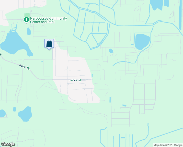 map of restaurants, bars, coffee shops, grocery stores, and more near 5615 Jones Road in St. Cloud