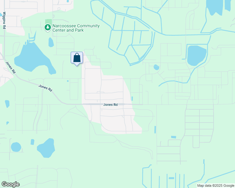map of restaurants, bars, coffee shops, grocery stores, and more near 5615 Jones Road in St. Cloud