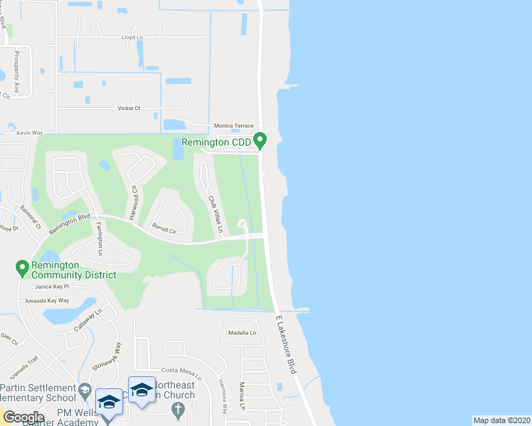 map of restaurants, bars, coffee shops, grocery stores, and more near 206-434 East Lakeshore Boulevard in Kissimmee