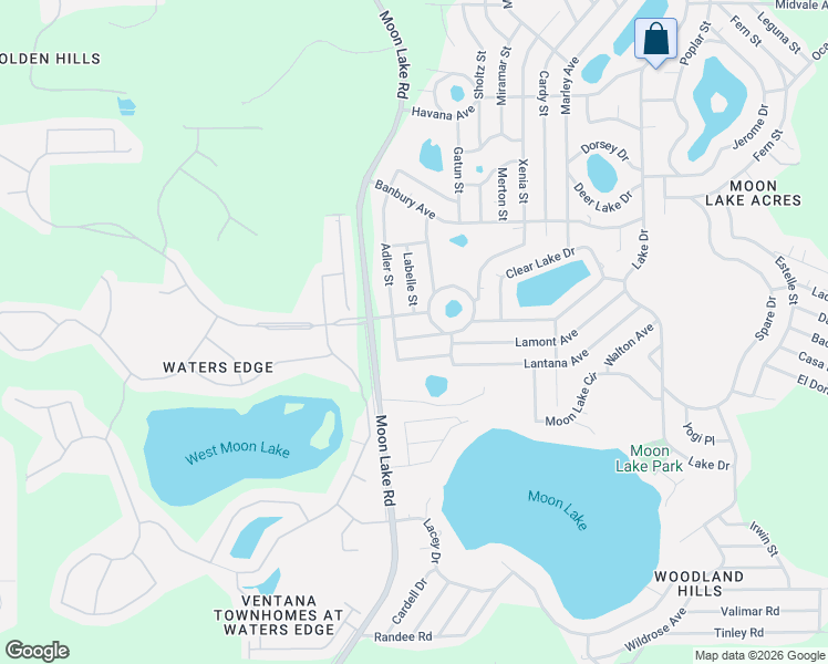 map of restaurants, bars, coffee shops, grocery stores, and more near 9226 Adler Street in New Port Richey