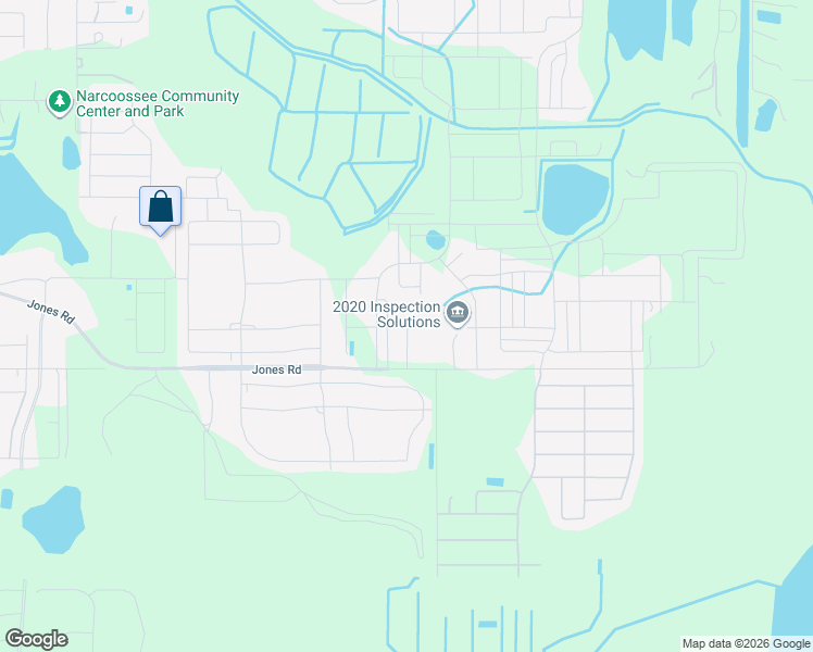 map of restaurants, bars, coffee shops, grocery stores, and more near 5675 Jones Road in St. Cloud