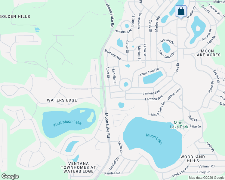 map of restaurants, bars, coffee shops, grocery stores, and more near 11945 Wanda Avenue in New Port Richey