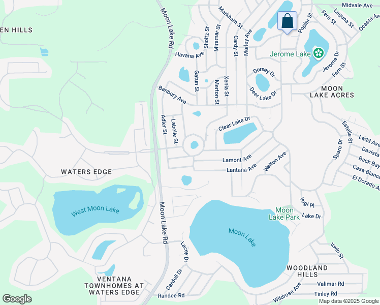 map of restaurants, bars, coffee shops, grocery stores, and more near 12057 Smokey Lake Loop in New Port Richey