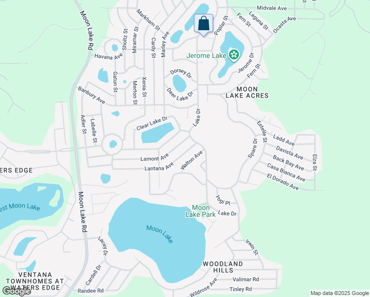 map of restaurants, bars, coffee shops, grocery stores, and more near 12501 Lantana Avenue in New Port Richey