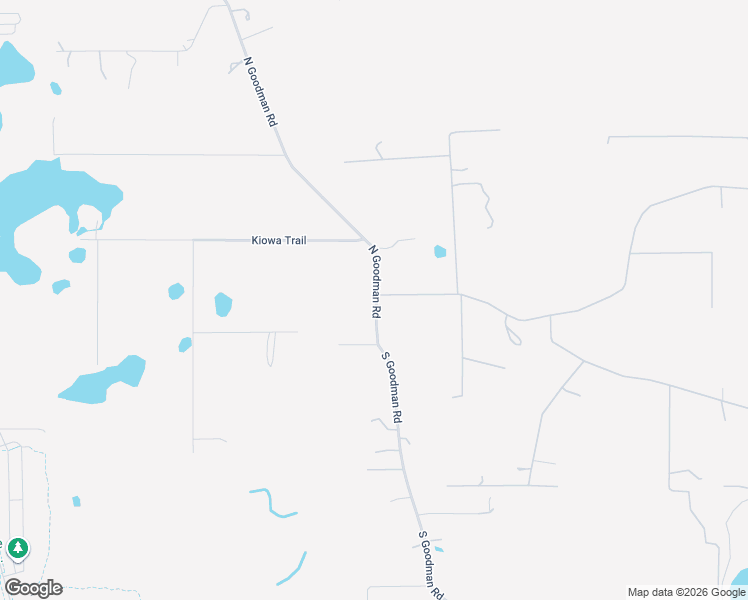 map of restaurants, bars, coffee shops, grocery stores, and more near 55 North Goodman Road in Kissimmee