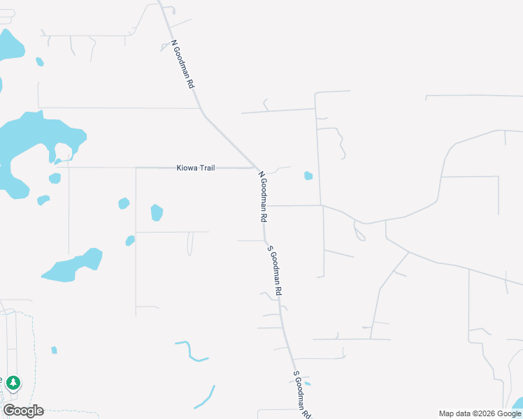 map of restaurants, bars, coffee shops, grocery stores, and more near 55 North Goodman Road in Kissimmee
