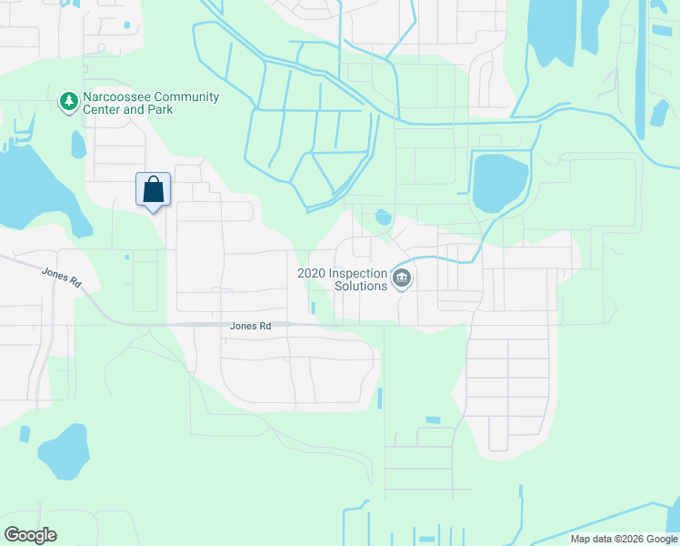 map of restaurants, bars, coffee shops, grocery stores, and more near 5675 Jones Road in St. Cloud