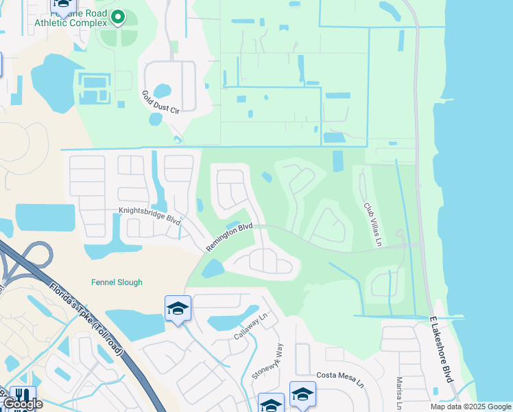 map of restaurants, bars, coffee shops, grocery stores, and more near 121 Westmoreland Circle in Kissimmee
