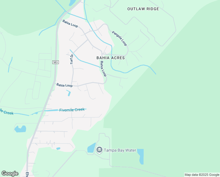 map of restaurants, bars, coffee shops, grocery stores, and more near 9346 Bahia Loop in Pasco County