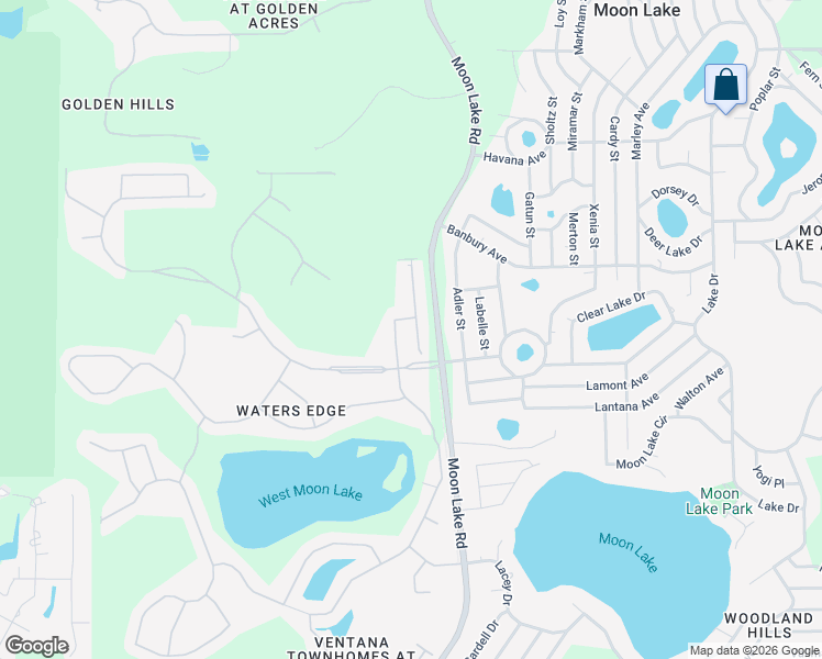 map of restaurants, bars, coffee shops, grocery stores, and more near 9323 Beaufort Court in New Port Richey