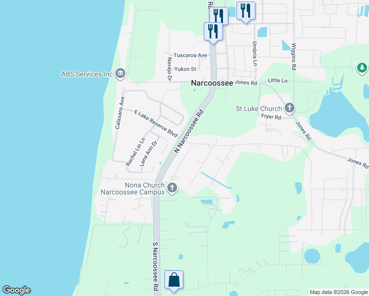 map of restaurants, bars, coffee shops, grocery stores, and more near 200 Raintree Court in St. Cloud